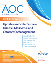 Updates on Ocular Surface Disease, Glaucoma, and Cataract Comanagement